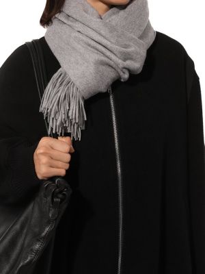 Кашемировый шарф Colombo серый