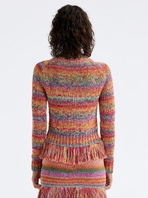 Памучен пуловер Oscar De La Renta