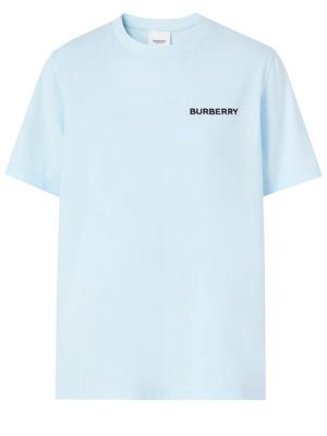 Футболка Burberry голубая