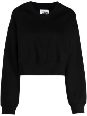 Jersey sweatshirt Izzue schwarz