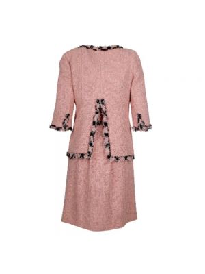 Sukienka mini Chanel Vintage różowa