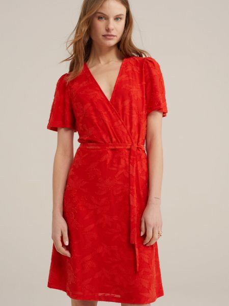 Košeľové šaty We Fashion červená