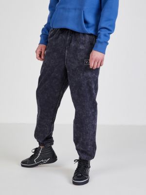 Pantaloni sport din fleece cu croială lejeră Vans negru