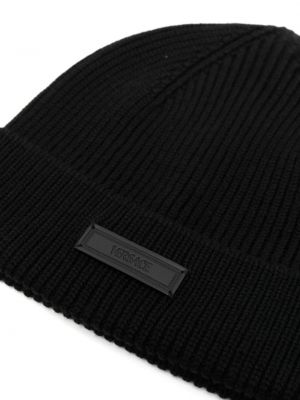 Woll mütze Versace schwarz