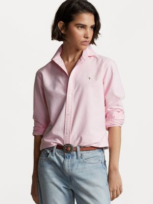 Рубашка Polo Ralph Lauren розовая