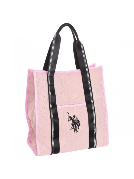 Nákupná taška U.s. Polo Assn. ružová