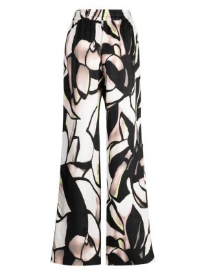 Rovné kalhoty s potiskem s abstraktním vzorem Manning Cartell