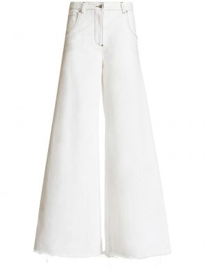Jeans baggy Etro bianco