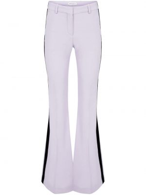 Pantalon à rayures large Nina Ricci rose