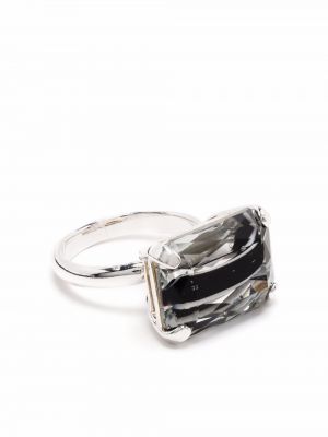 Křišťálový prsten Wouters & Hendrix stříbrný