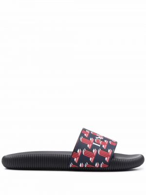 Trykt flip-flops Lanvin blå