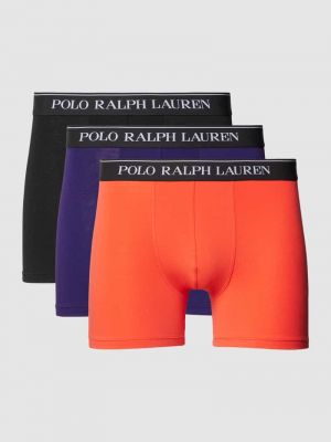 Bokserki slim fit Polo Ralph Lauren Underwear pomarańczowe