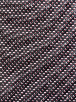 Seiden krawatte mit print Brioni schwarz