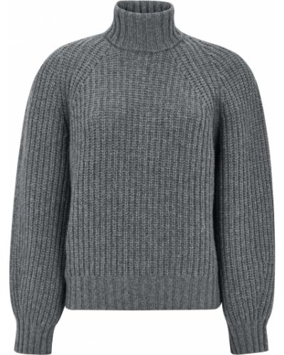 Меланжов пуловер Esmé Studios сиво