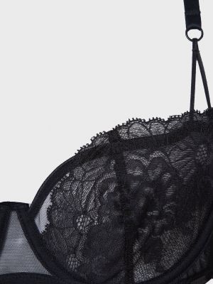 Бюстгальтер-балконет Calvin Klein чорний