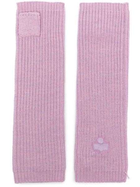 Γάντια Isabel Marant ροζ