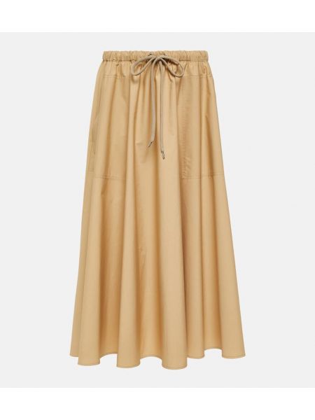 Pamučna maksi suknja Moncler