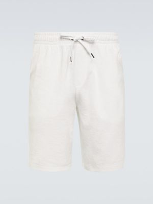 Pantaloni scurți din bumbac Polo Ralph Lauren alb