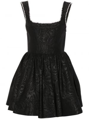 Mini šaty Alice + Olivia čierna