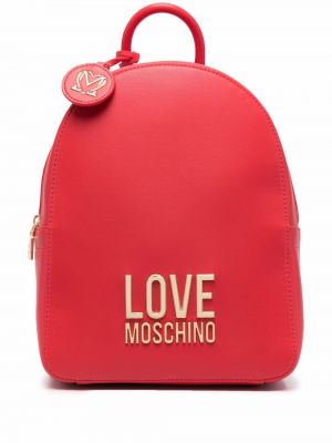 Ryggsekk Love Moschino rød