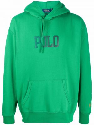 Pullover с принт Polo Ralph Lauren зелено