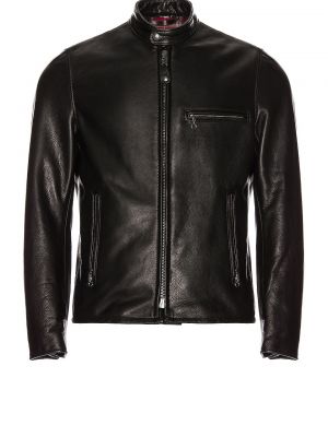 Кожаная куртка Schott черная