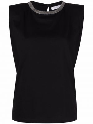 Tank top Fabiana Filippi svart