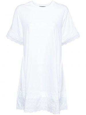 Βαμβακερή φόρεμα Simone Rocha λευκό