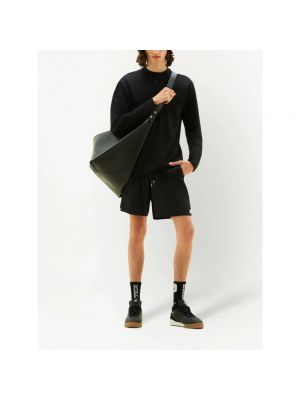 Pantalones cortos deportivos Courrèges negro