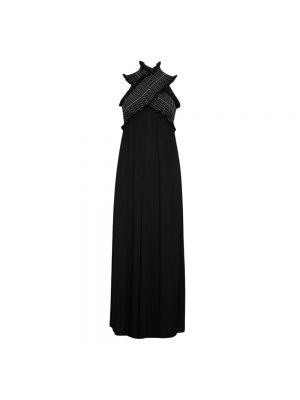 Sukienka długa Dondup czarna