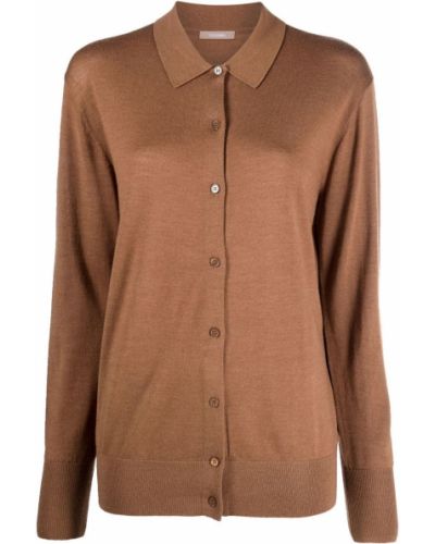 Шерстяная рубашка 12 Storeez, коричневый