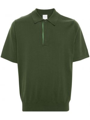 Siuvinėtas polo marškinėliai Paul Smith žalia