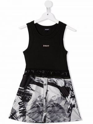 Dress for jenter Dkny Kids svart