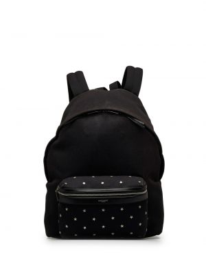 Hviezdny batoh s cvočkami Saint Laurent Pre-owned čierna