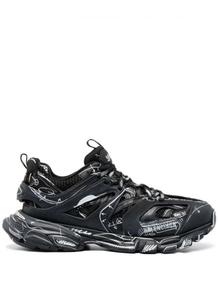 Sneakers με σχέδιο Balenciaga Track μαύρο