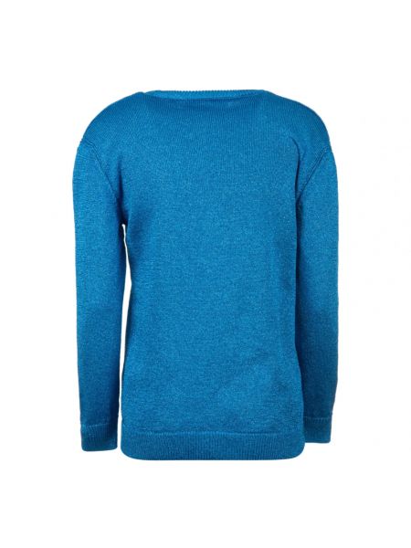 Sweter Alberta Ferretti niebieski