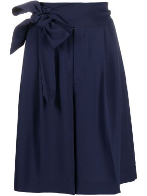Shorts mit plisseefalten Lauren Ralph Lauren blau