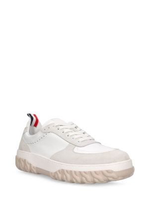 Sneakers in maglia Thom Browne bianco