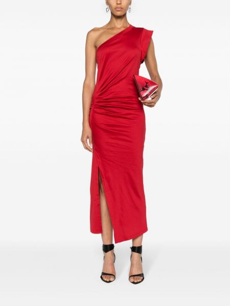 Koktejlové šaty Isabel Marant červené