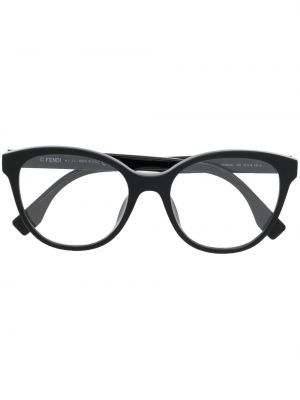 Dioptrijas brilles Fendi Eyewear melns