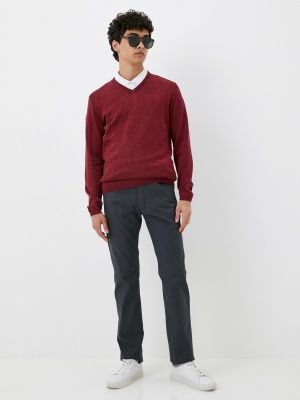 Пуловер Pioneer бордовый