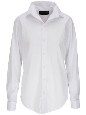 Πουπουλένιο πουκάμισο R13 λευκό