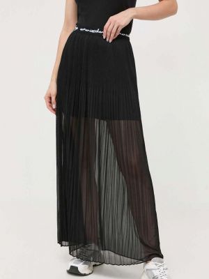 Długa spódnica Armani Exchange czarna