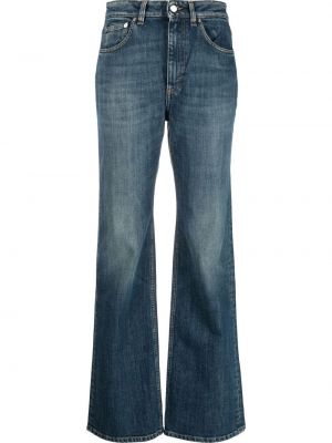 Jeans bootcut taille haute large Filippa K bleu