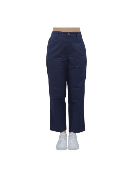 Pantalones de algodón bootcut Sun68 azul
