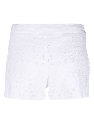 Shorts en lin 120% Lino blanc