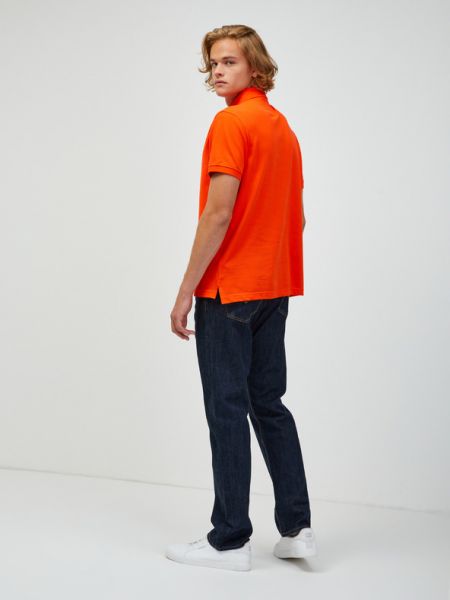 Póló Tommy Hilfiger narancsszínű