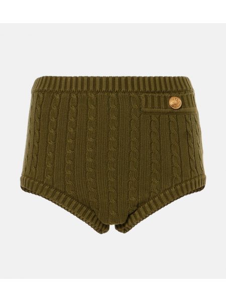 Bomuld shorts Chloe grøn