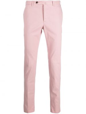 Памучни chino панталони Pt Torino розово