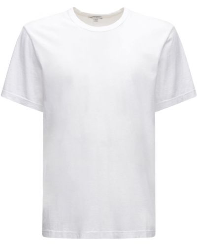 Bavlněné tričko jersey James Perse černé